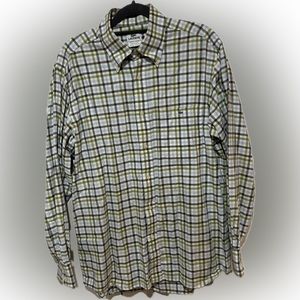 Lacoste plaid button up